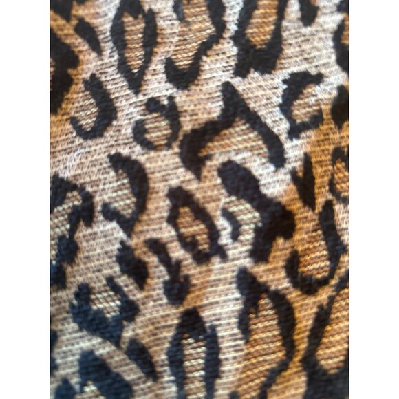 Free People Leopard Print Flared Skirt Size 2 Mob Wife - Picture 2 of 6